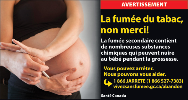 Canada 2012 ETS baby - targets pregnant women - fr